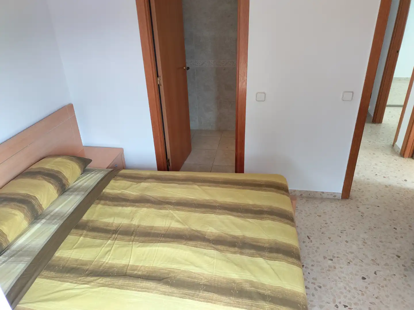 Bedroom of Ground floor for rent in Cunit  with Heating, Private garden and Furnished