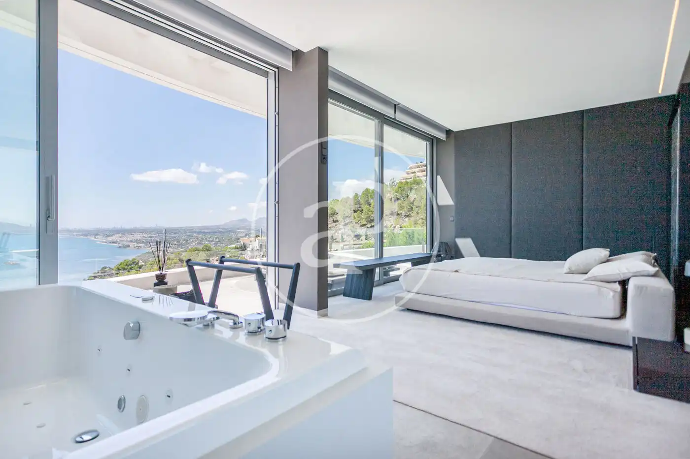Habitación de Casa o chalet en venta en Altea con Aire acondicionado, Calefacción y Jardín privado