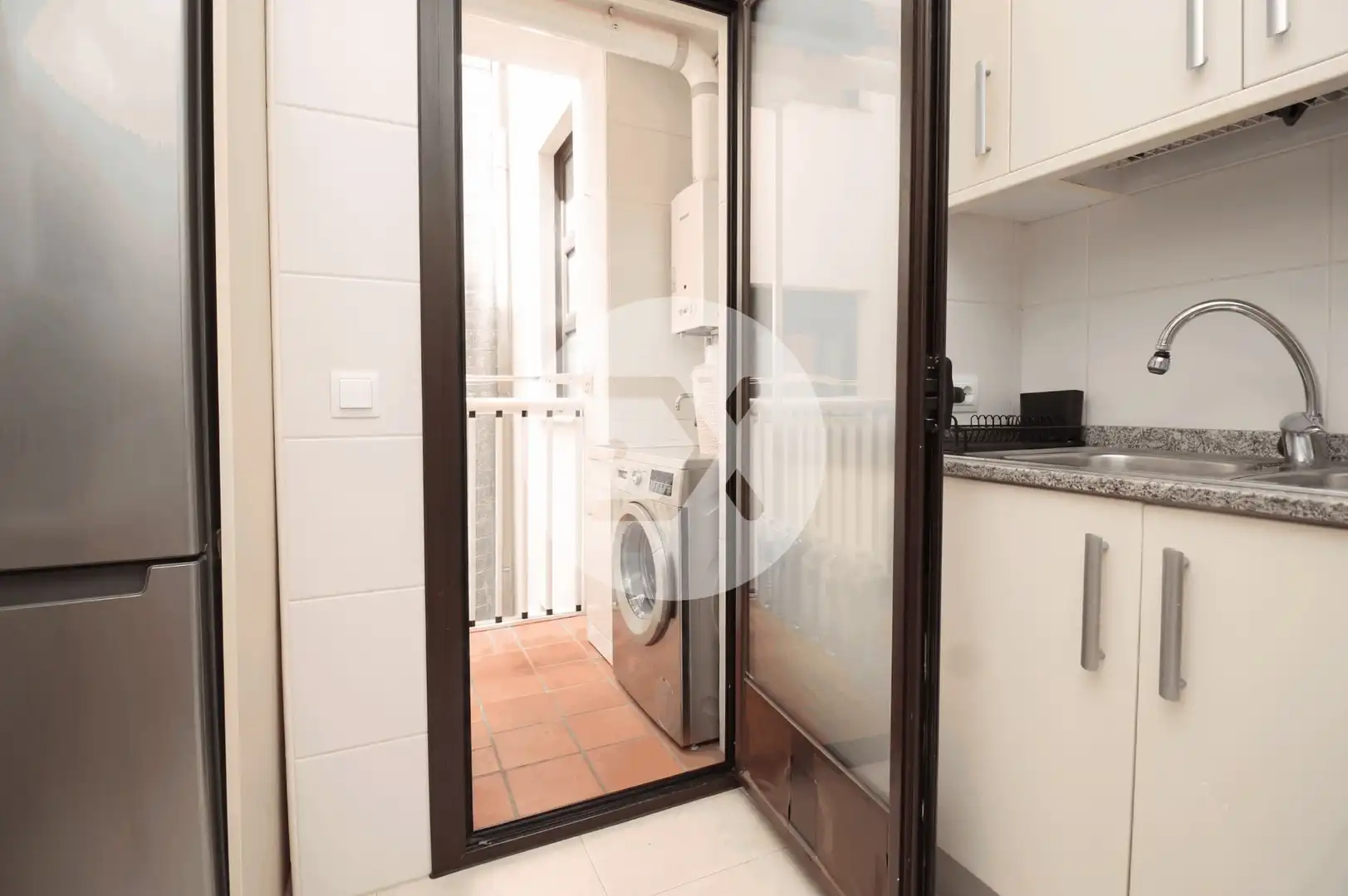Kitchen of Flat for sale in Castelldefels  with Air Conditioner, Heating and Oven