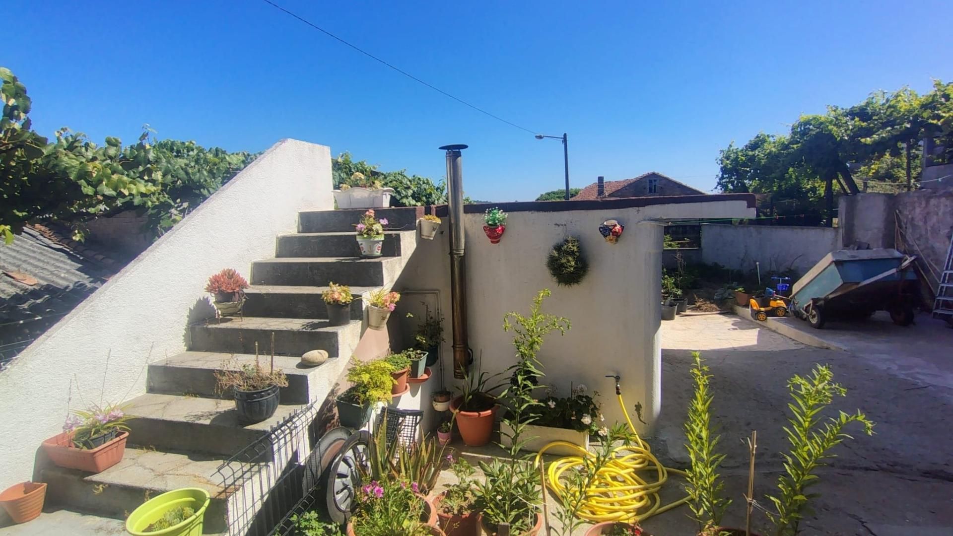 Terrassa de Casa o xalet en venda en Santiago de Compostela  amb Calefacció i Terrassa