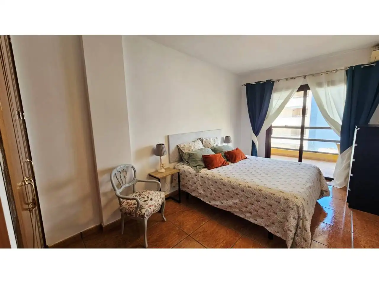 Schlafzimmer von Wohnung zur Miete in San Miguel de Abona mit Klimaanlage, Terrasse und Möbliert