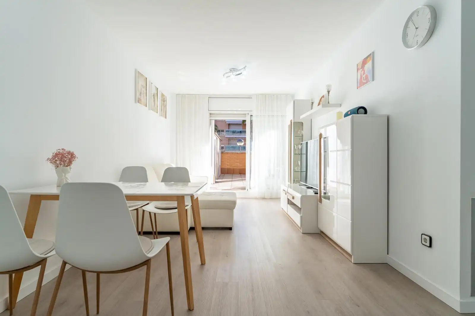 Wohnzimmer von Wohnung zum Verkauf in Reus mit Klimaanlage, Heizung und Parkett