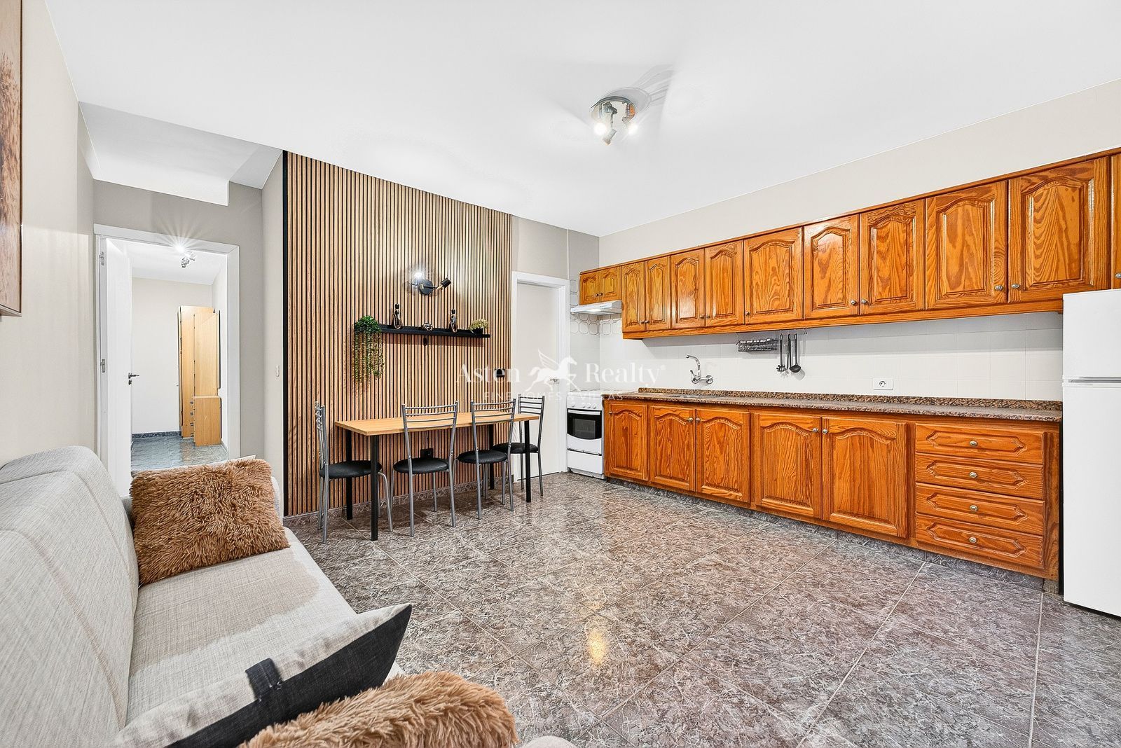 Kitchen of Flat for sale in Arona  with Furnished, Oven and Washing machine