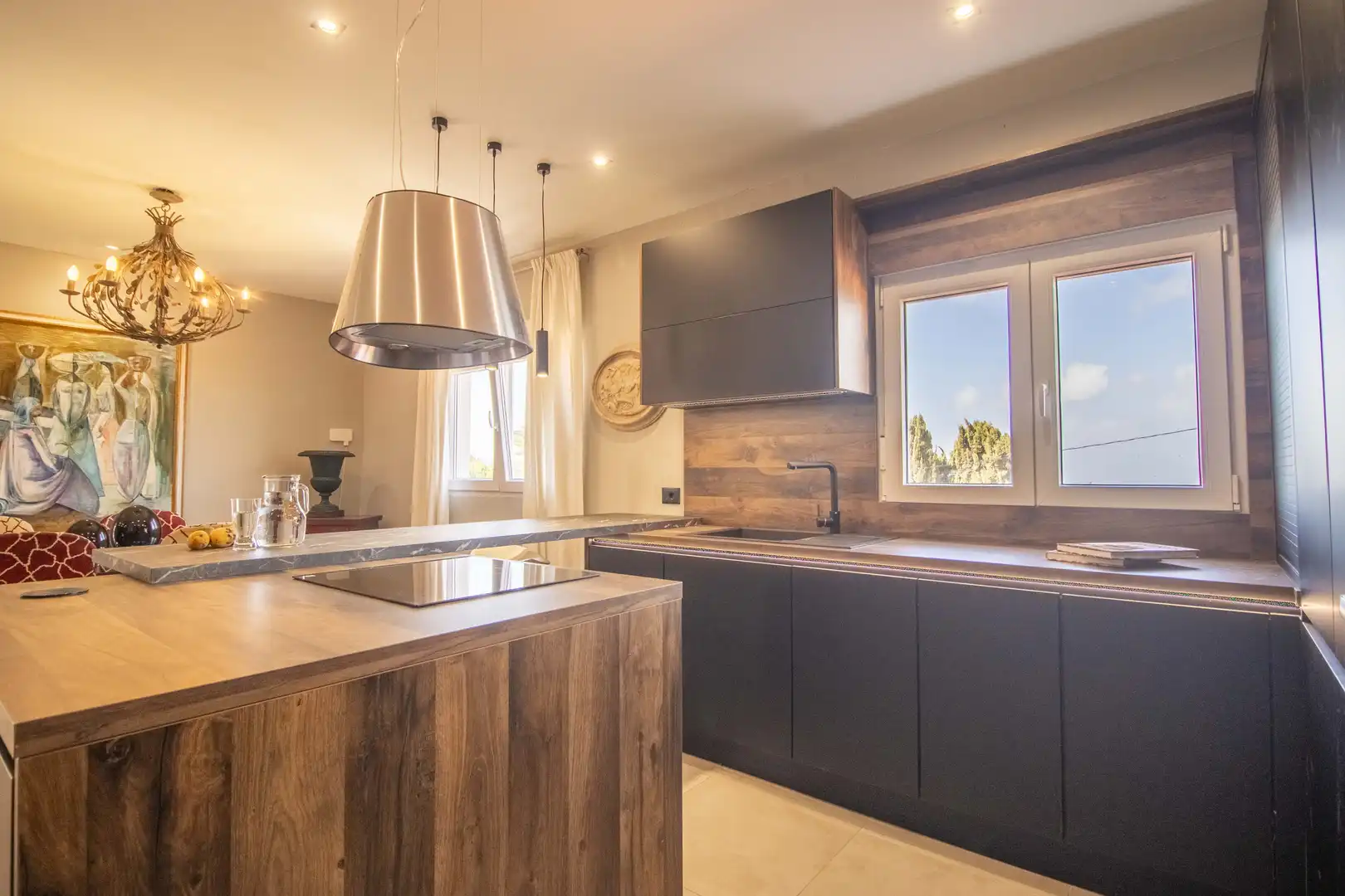 Kitchen of Houses for rent in Tacoronte  with Air Conditioner, Private garden and Terrace