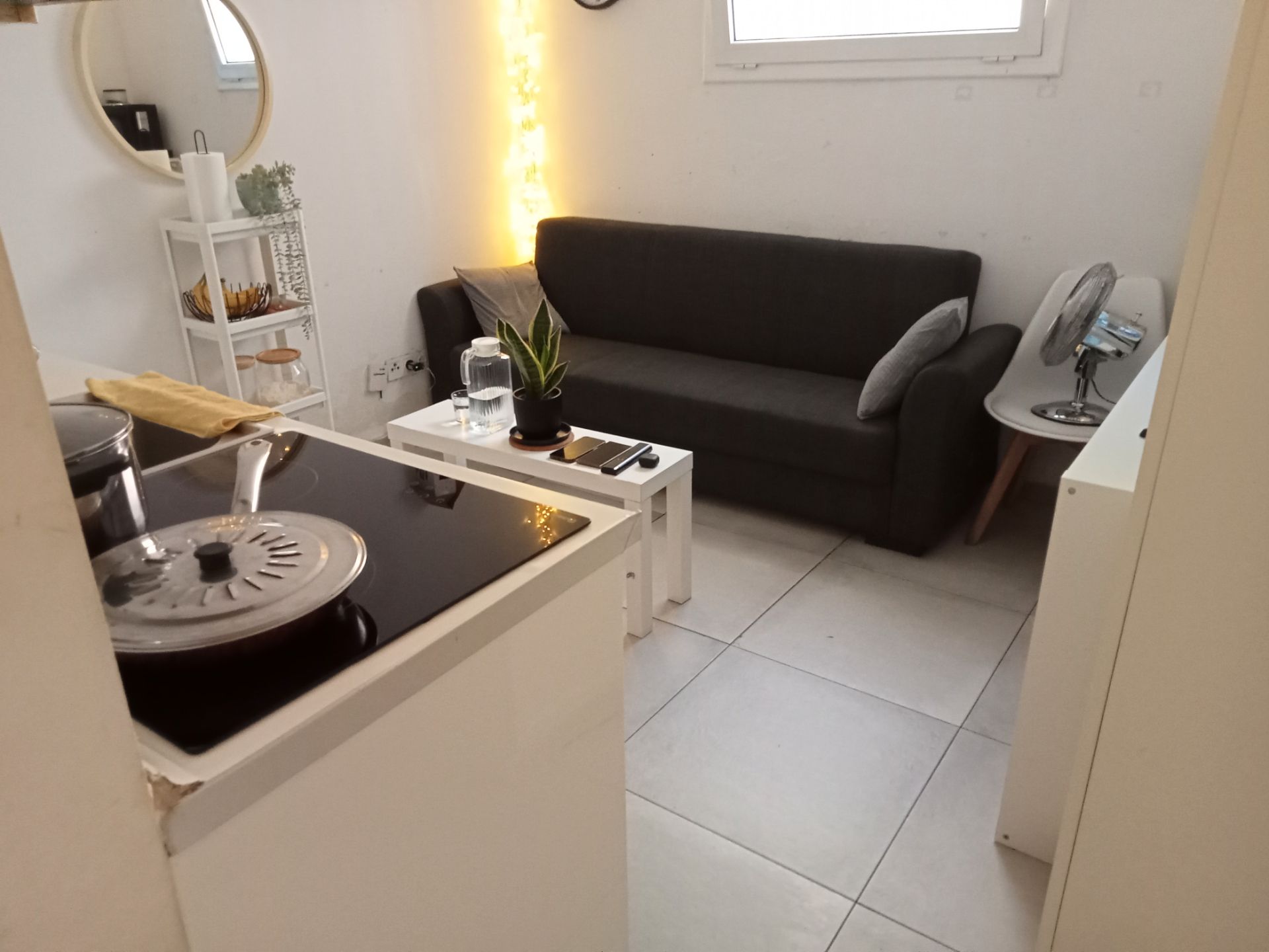 Living room of Flat for sale in Badalona