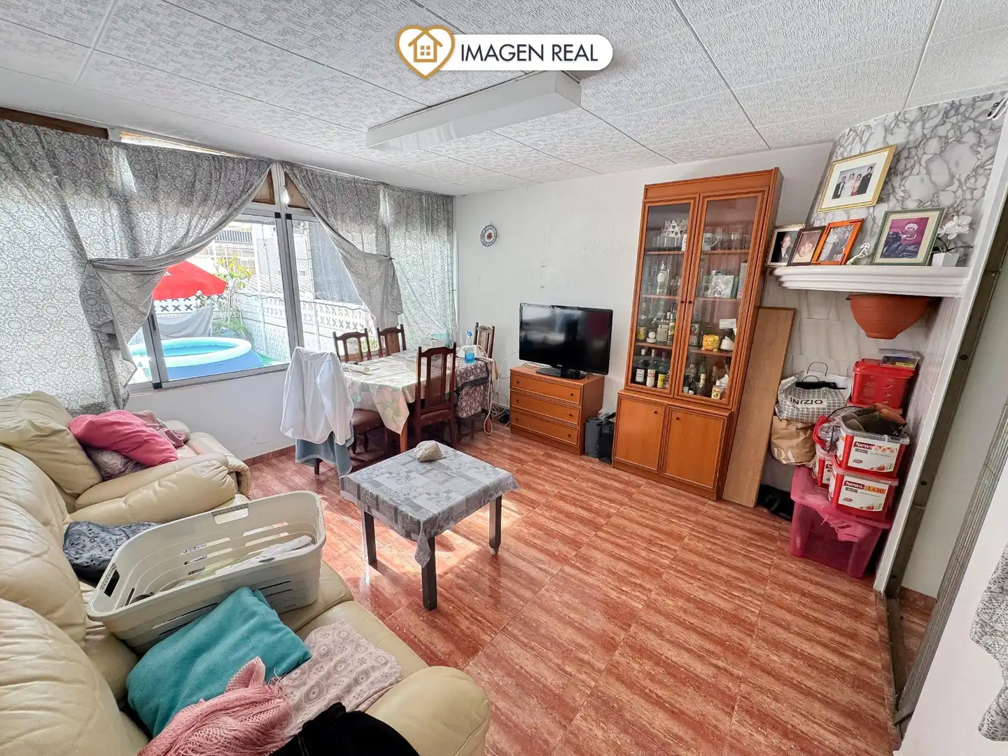 Sala de estar de Piso en venta en Centre