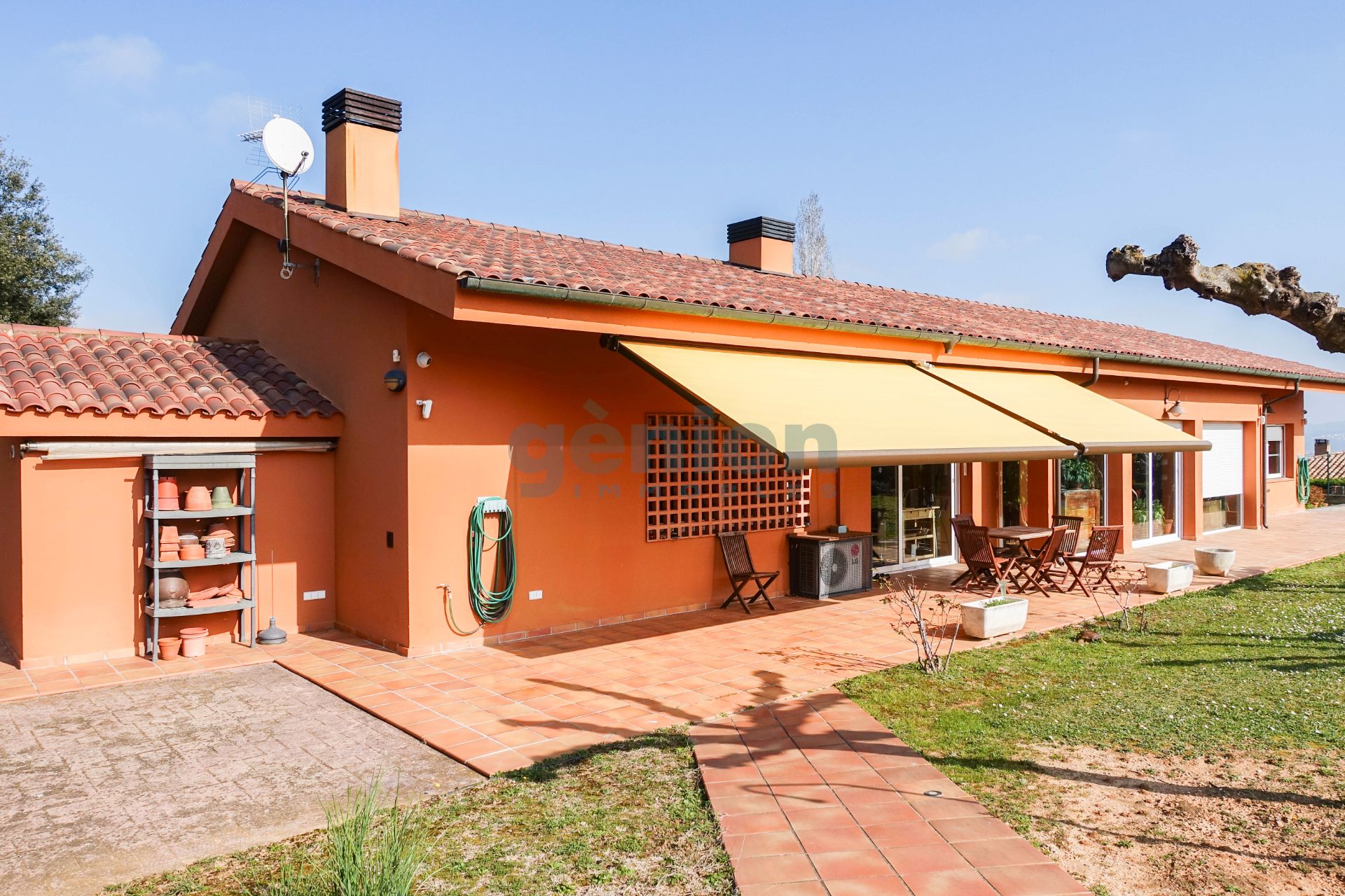 Jardín de Casa o chalet en venta en Bescanó con Aire acondicionado, Calefacción y Jardín privado