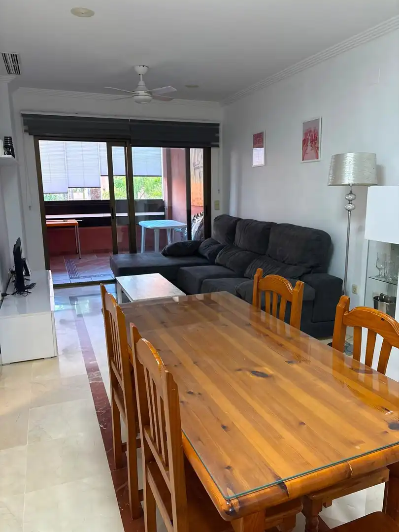 Wohnzimmer von Wohnung zur Miete in Motril mit Klimaanlage, Heizung und Möbliert