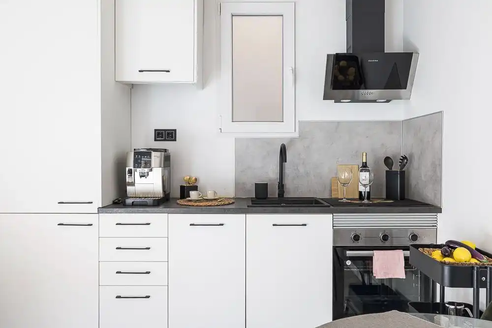 Kitchen of Flat for sale in Barcelona  with Air Conditioner and Heating
