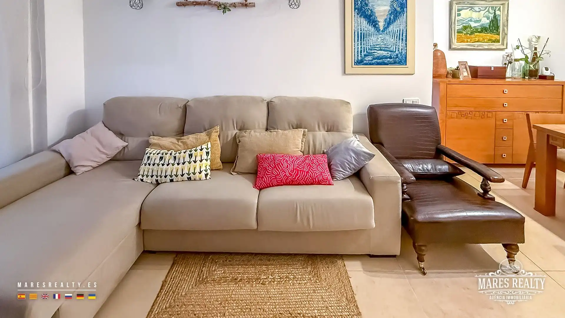 Sala de estar de Piso en venta en Santa Clotilde