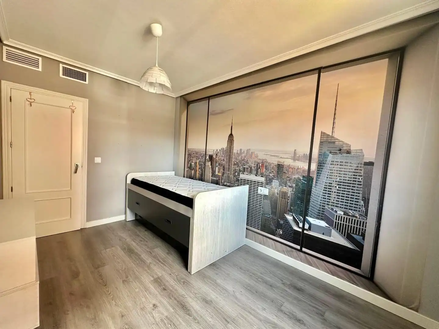 Schlafzimmer von Wohnung zum Verkauf in Alcantarilla mit Klimaanlage, Möbliert und Balkon