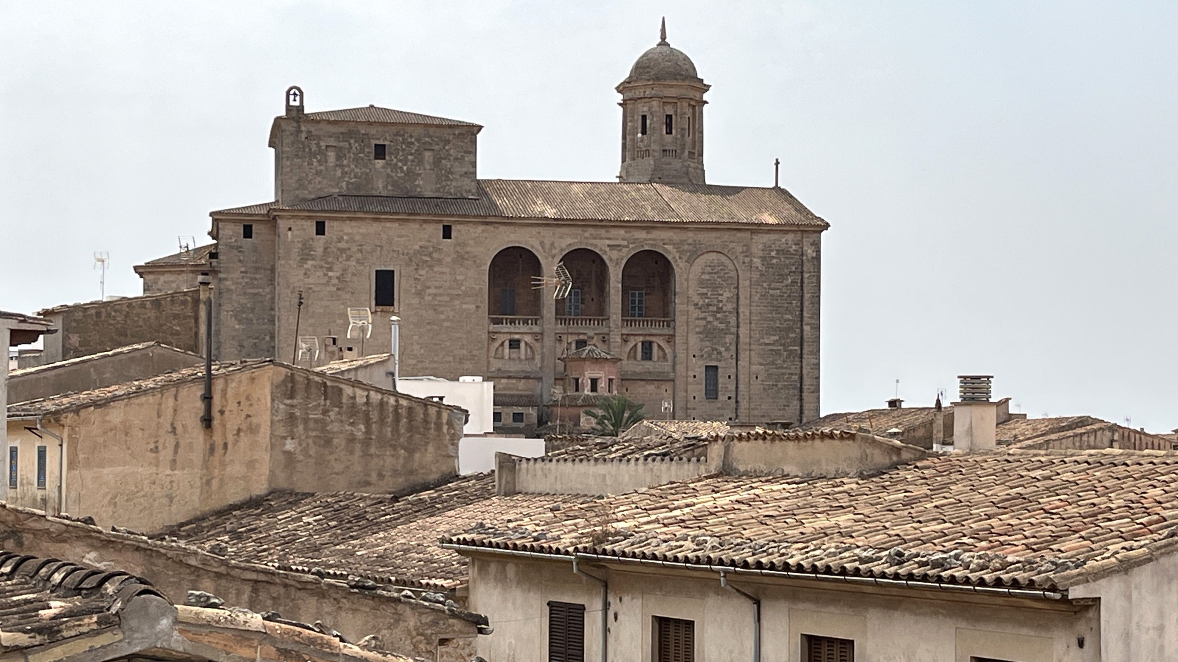 Exterior view of Single-family semi-detached for sale in Llucmajor  with Air Conditioner and Furnished