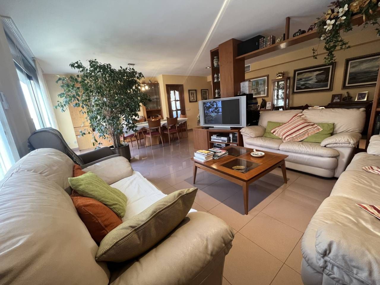 Sala de estar de Piso en venta en Vilafranca del Penedès con Calefacción, Terraza y Balcón