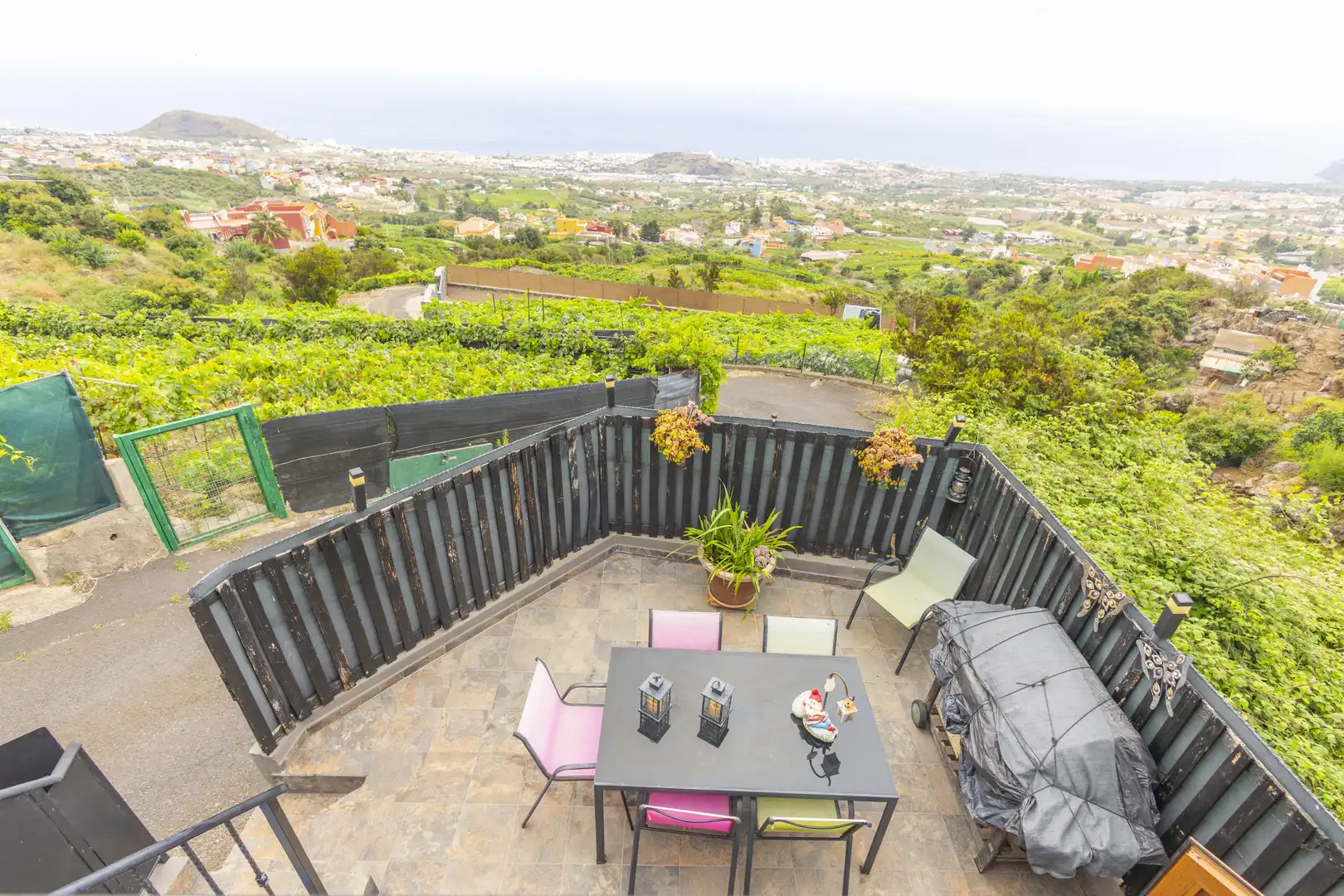 Terraza de Finca rústica en venta en La Orotava con Jardín privado, Terraza y Trastero
