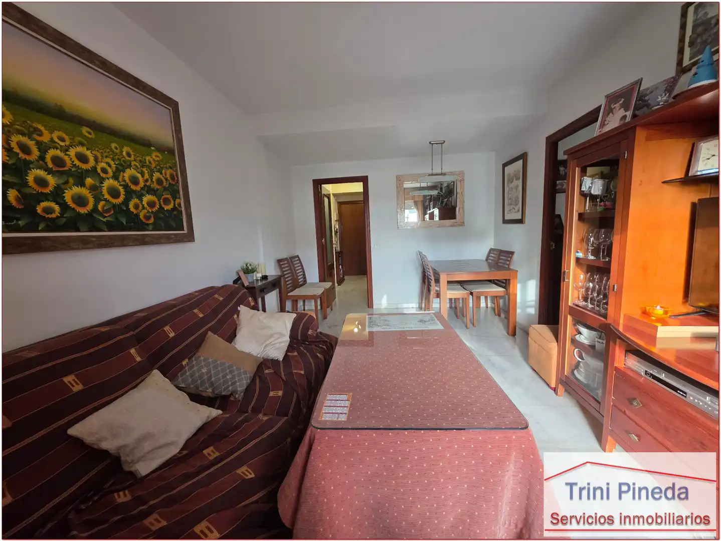 Sala de estar de Ático en venta en Sevilla con Aire acondicionado, Terraza y Trastero