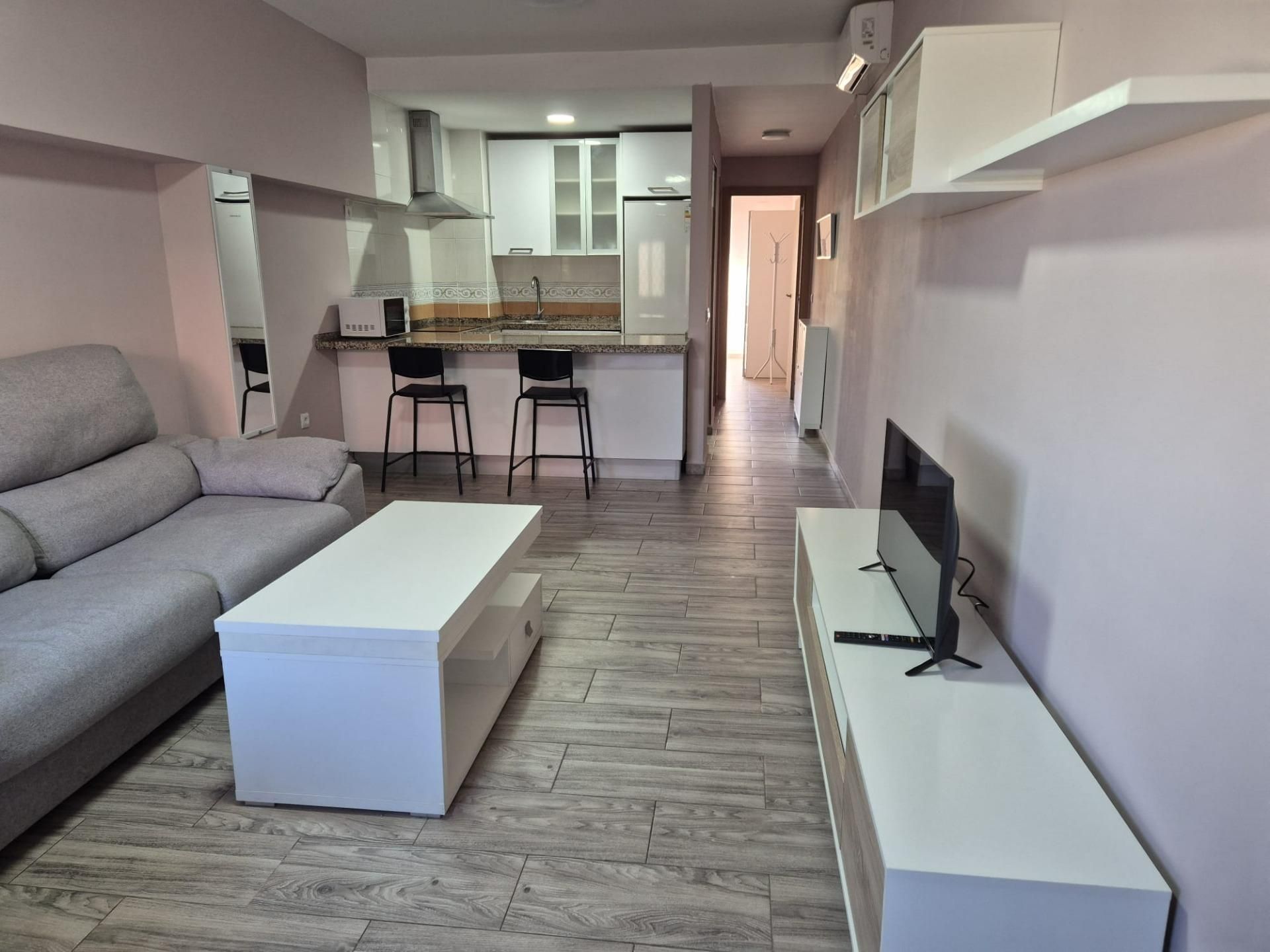 Sala de estar de Apartamento de alquiler en Algeciras