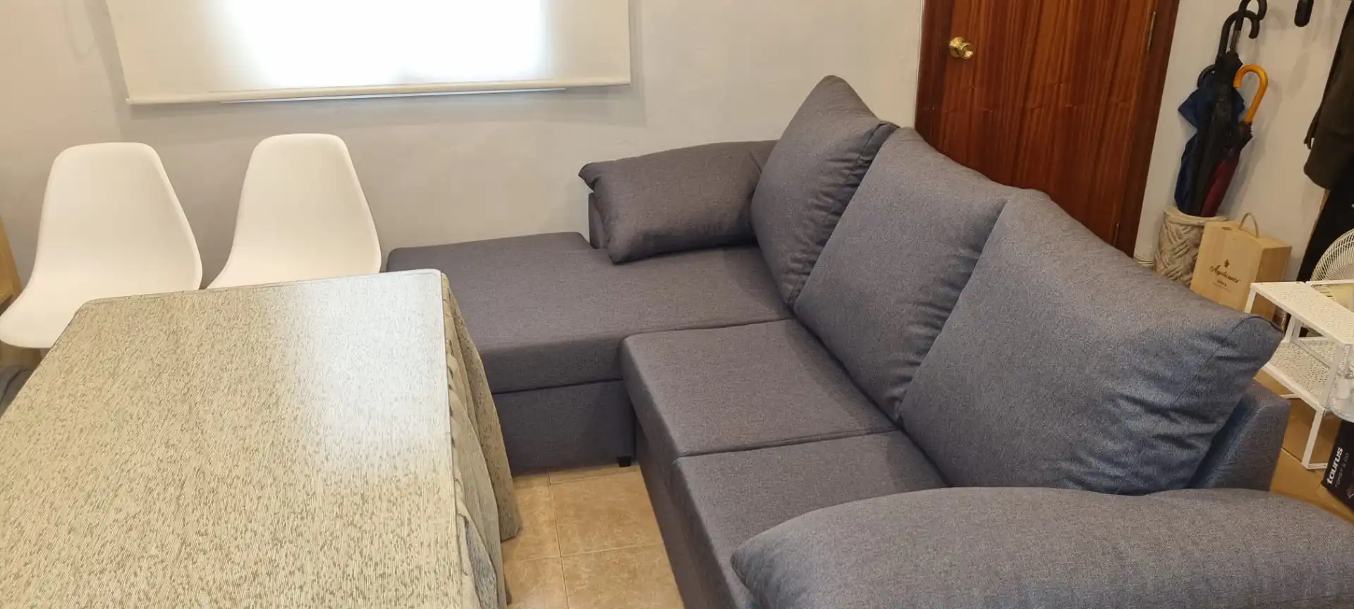 Wohnzimmer von Wohnung zum Verkauf in Sevilla mit Klimaanlage, Möbliert und Waschmaschine