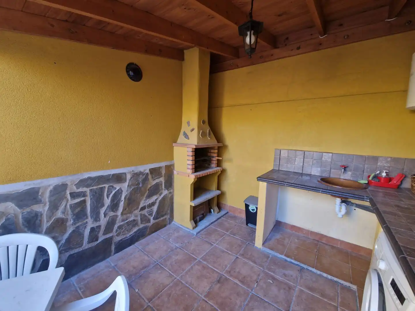 Cuina de Casa o xalet de lloguer en Arico amb Jardí privat, Terrassa i Traster