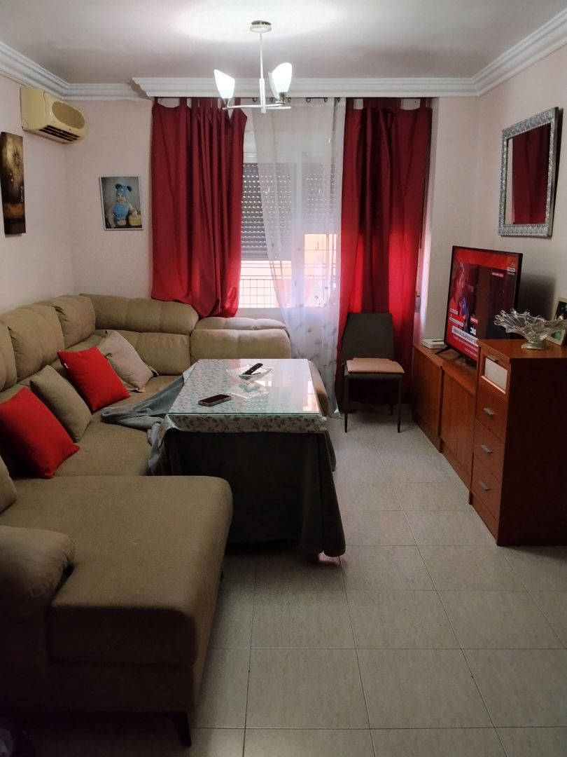 Living room of Flat for sale in Motril  with Air Conditioner, Storage room and Furnished