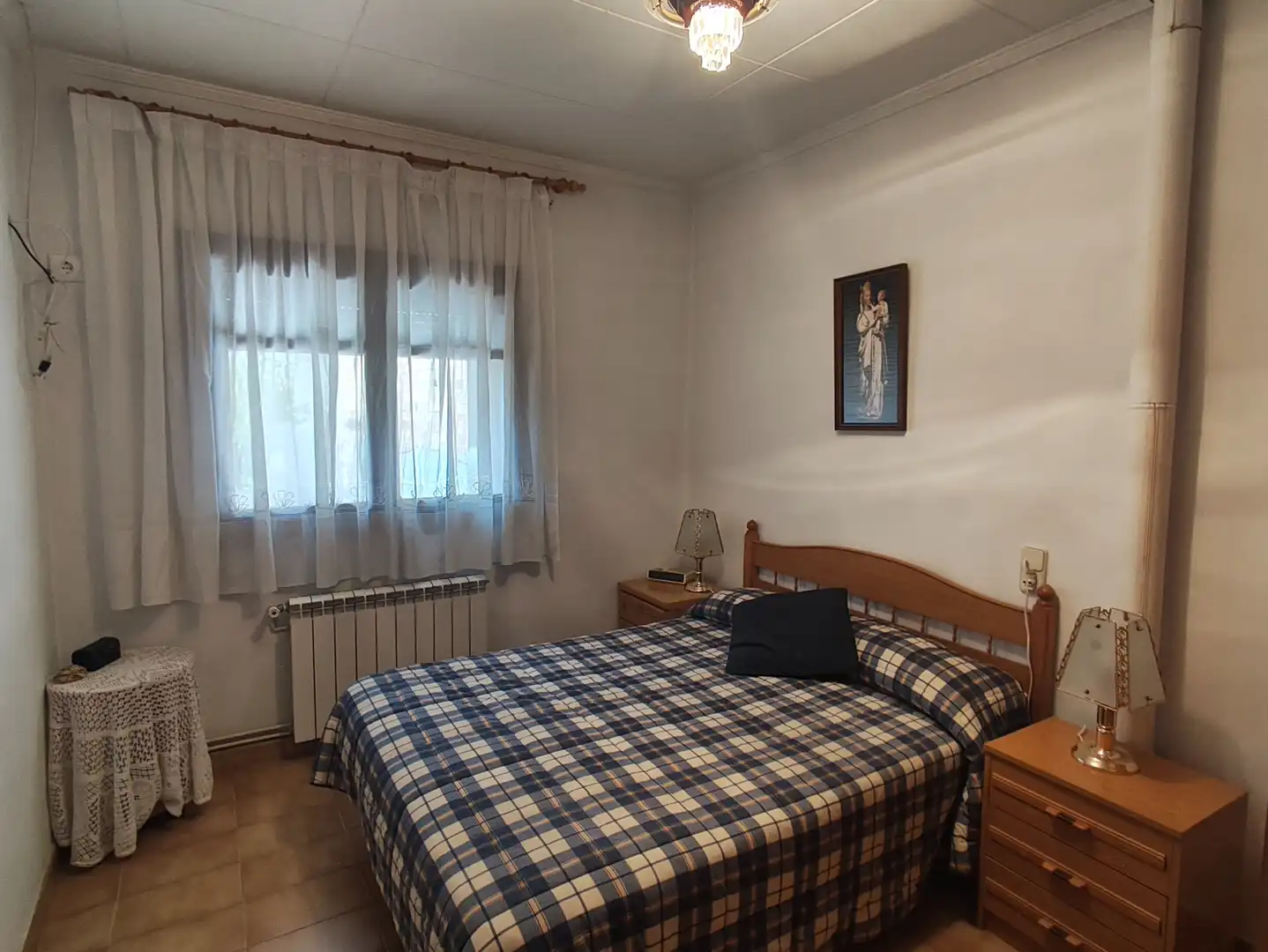 Bedroom of Houses for sale in L'Espluga Calba  with Air Conditioner, Heating and Terrace