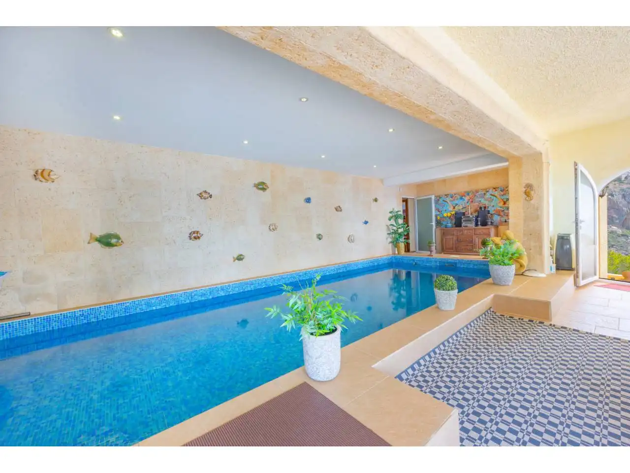 Piscina de Casa o xalet en venda en Jávea / Xàbia amb Aire condicionat, Calefacció i Jardí privat