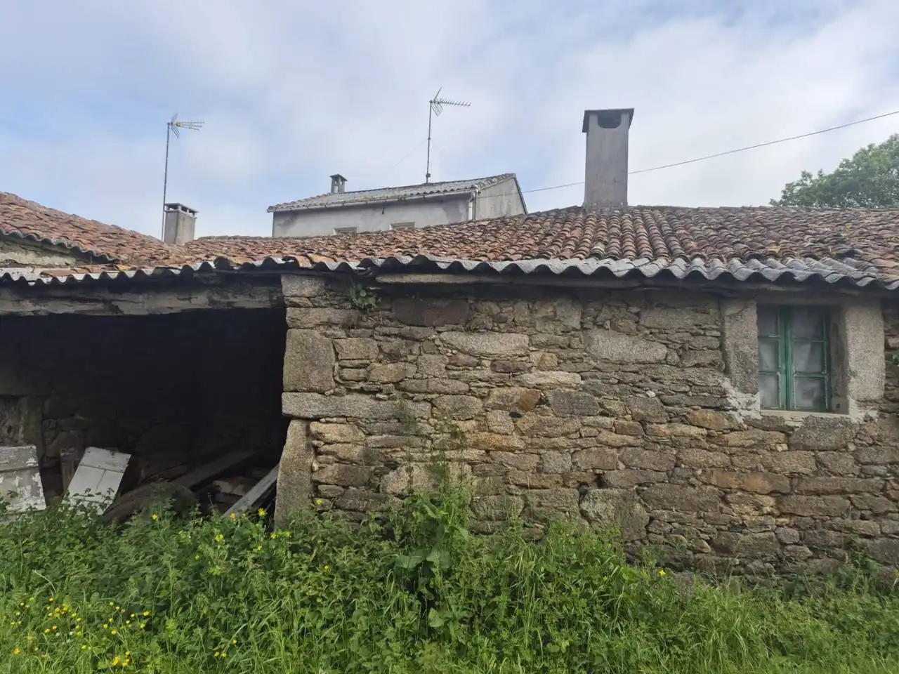 Vista exterior de Casa o chalet en venta en Aranga