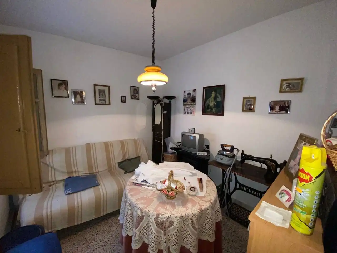 Sala de estar de Finca rústica en venta en Huécija con Jardín privado y Terraza