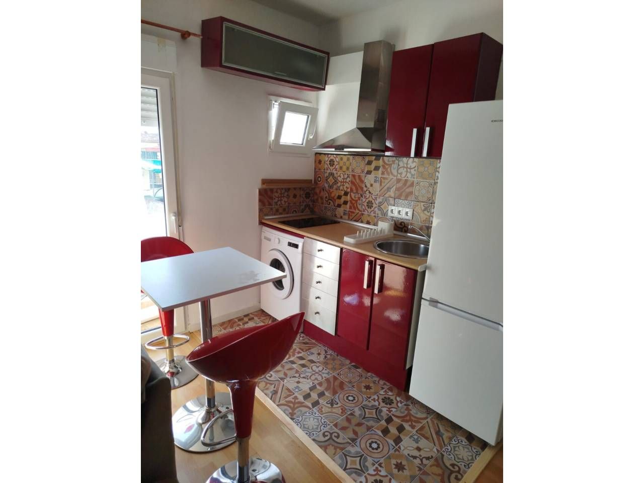 Cuina de Casa o xalet de lloguer en Badajoz Capital amb Aire condicionat i Moblat