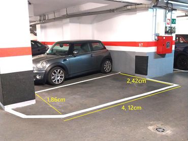 Einzelparkplatz zum Verkauf in Carrer Carrer del Llenguadoc 56