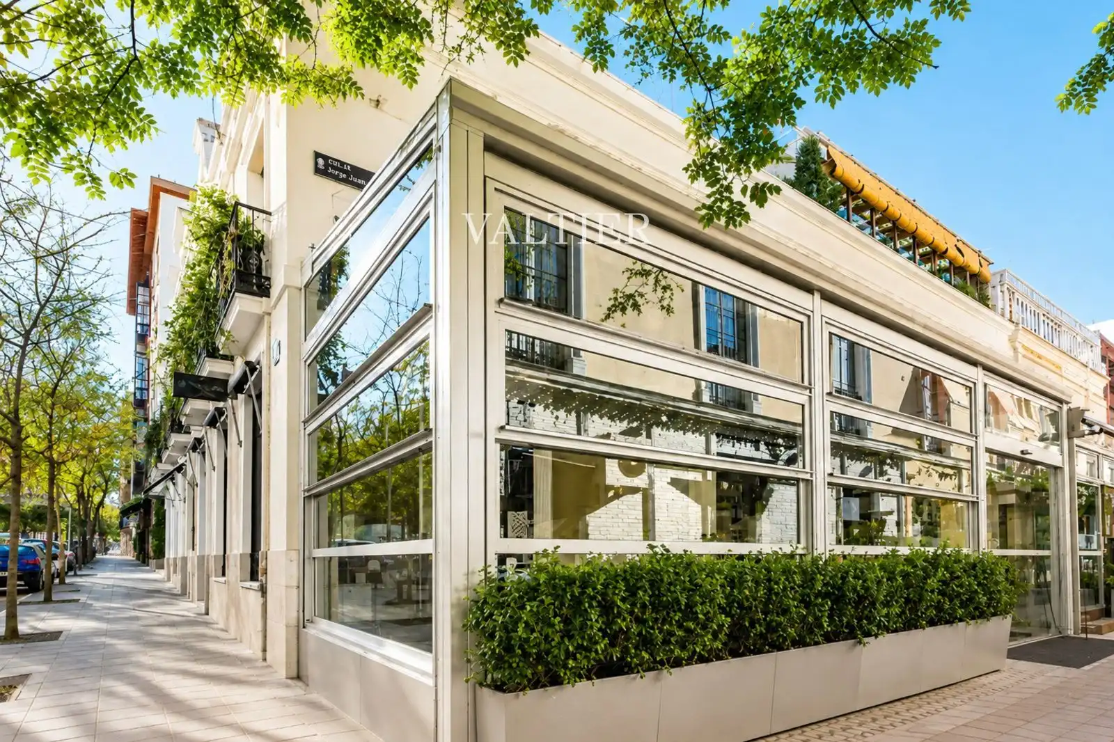 Exterior view of Flat for rent in Madrid  with Air Conditioner