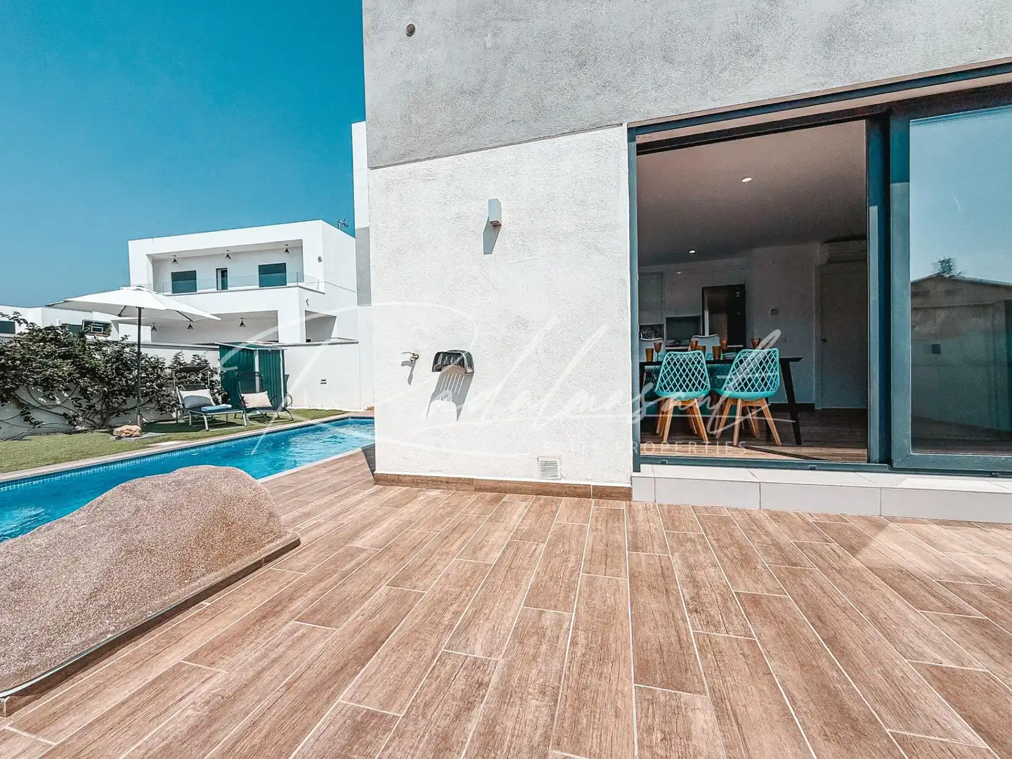 Terraza de Casa adosada en venta en Cambrils con Calefacción, Jardín privado y Terraza