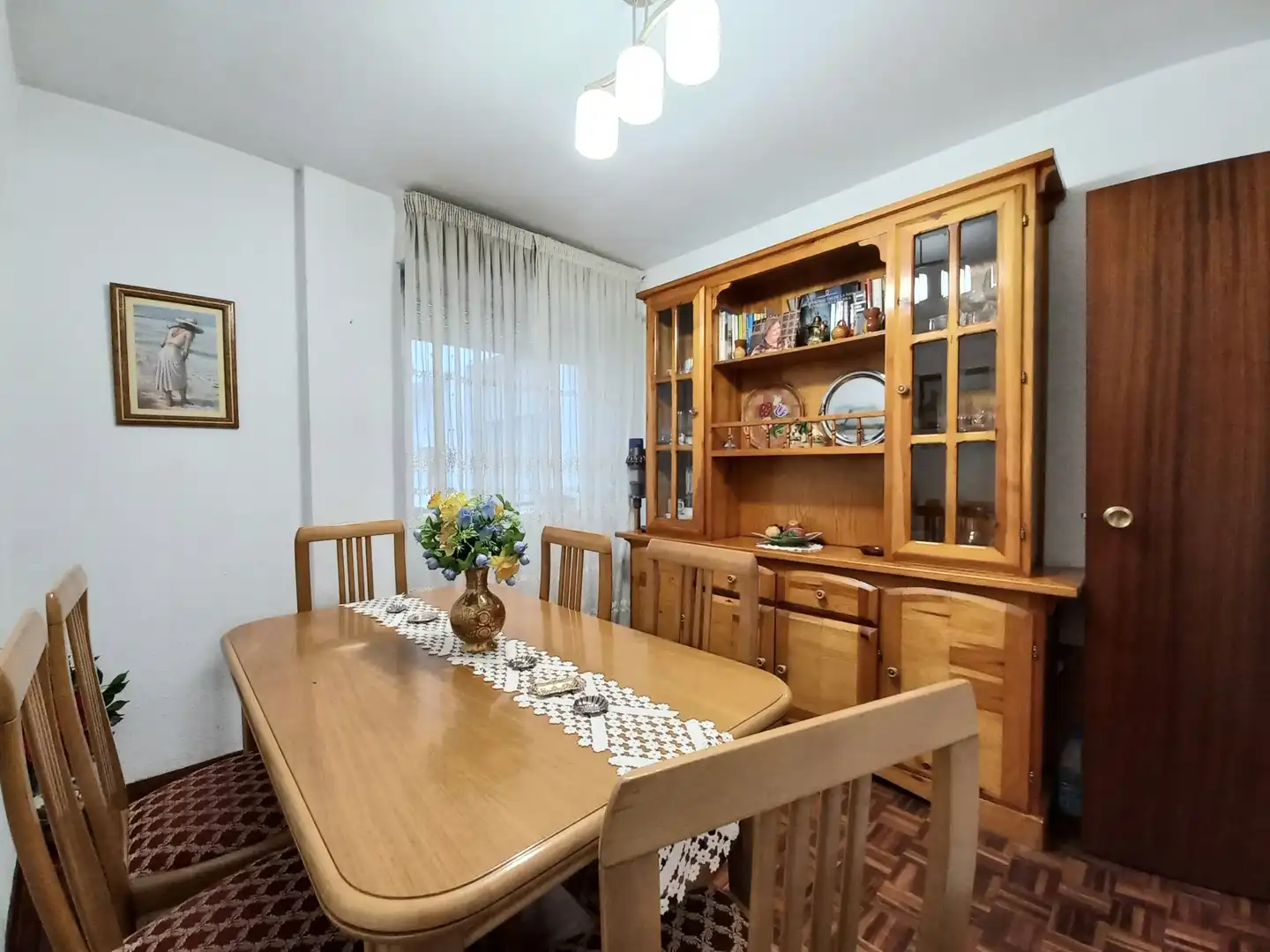 Dining room of Flat for sale in Burgos  with Heating and Storage room