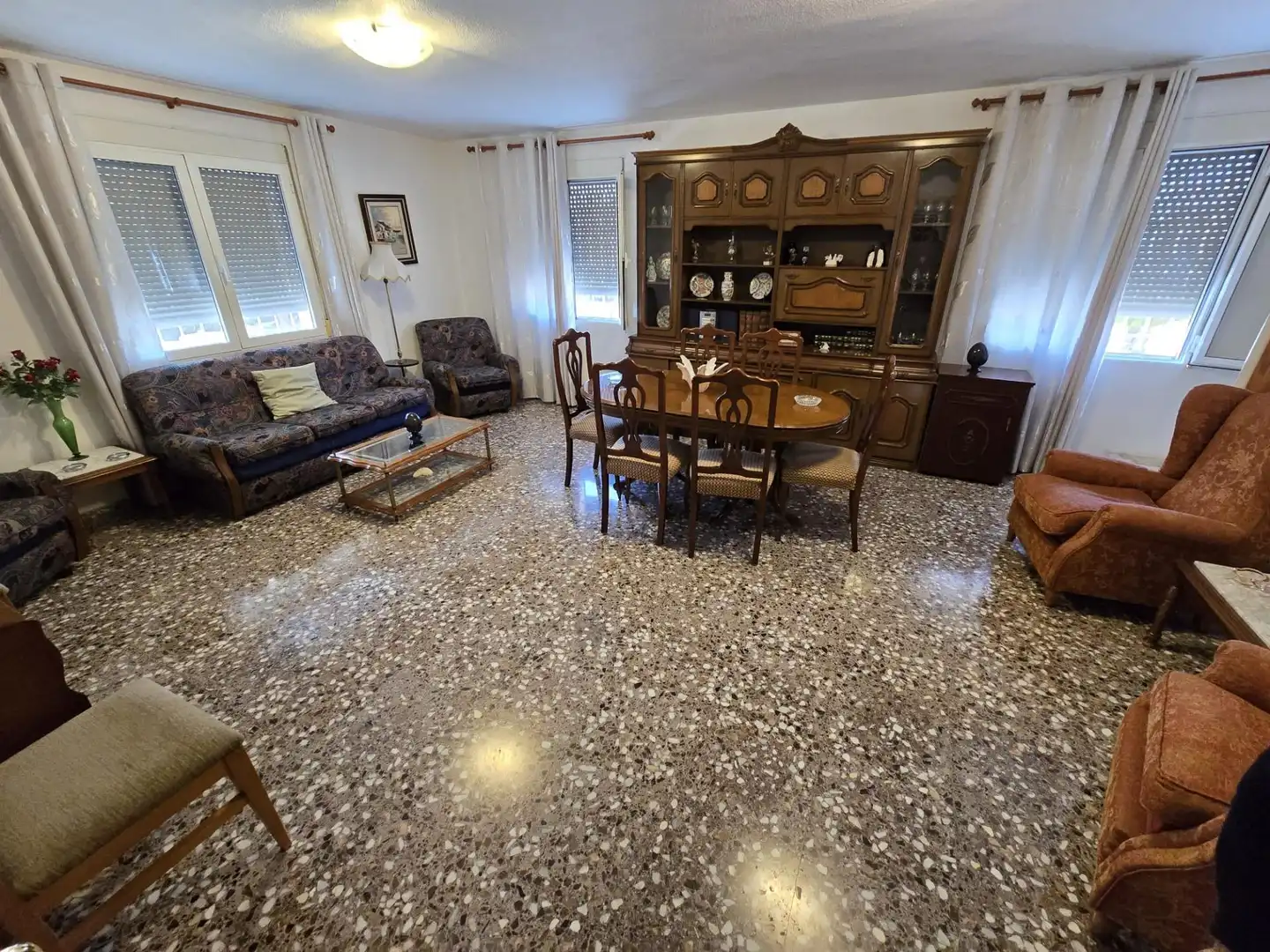 Dining room of Houses for sale in San Vicente del Raspeig / Sant Vicent del Raspeig  with Air Conditioner, Private garden and Terrace