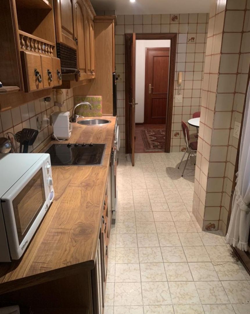 Kitchen of Flat for sale in Aranda de Duero  with Heating, Terrace and Furnished