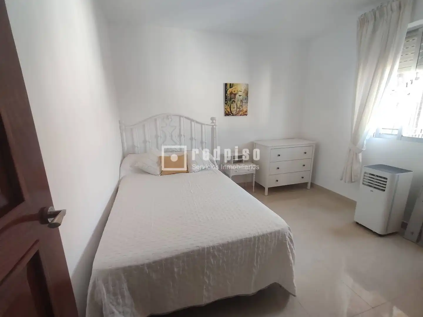 Bedroom of Flat for rent in Málaga  with Terrace