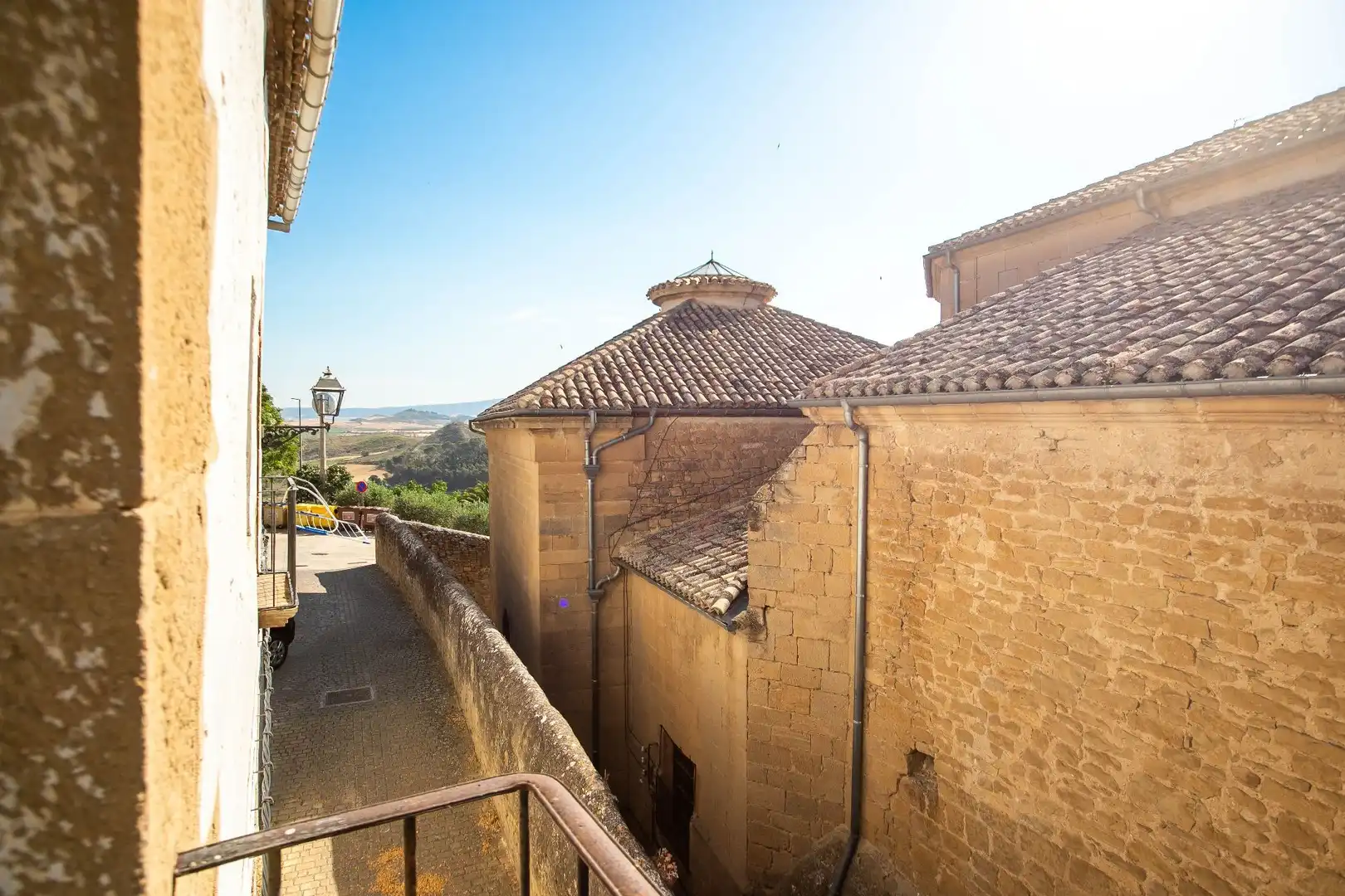 Vista exterior de Casa o chalet en venta en Mendigorria con Calefacción