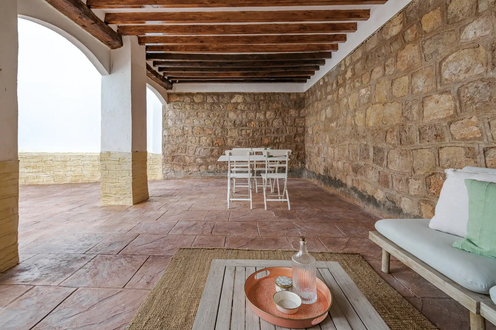 Terrassa de Casa o xalet en venda en Tielmes amb Aire condicionat, Calefacció i Jardí privat