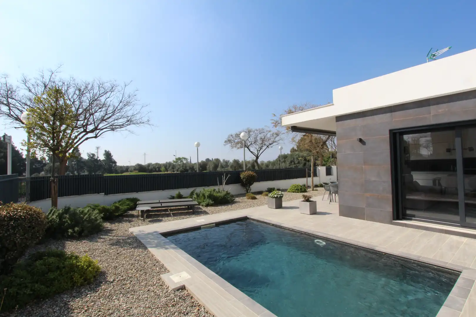 Piscina de Casa o chalet en venta en Montbrió del Camp con Aire acondicionado, Jardín privado y Piscina