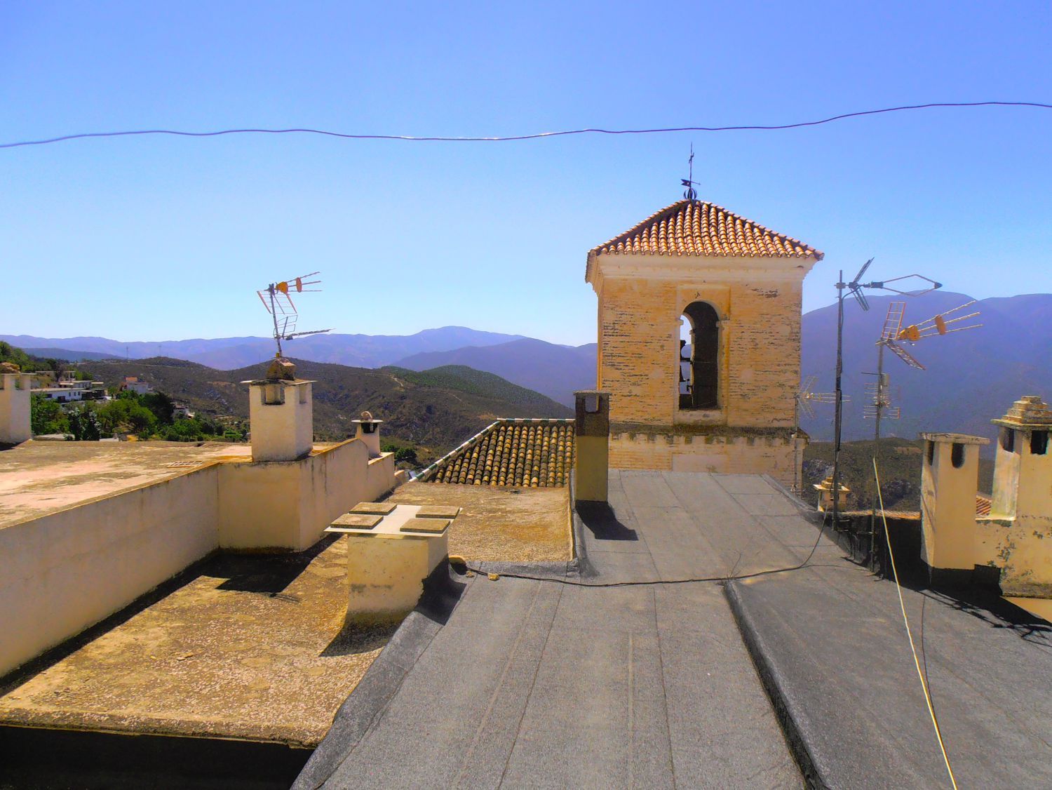 Exterior view of House or chalet for sale in Soportújar  with Terrace and Balcony