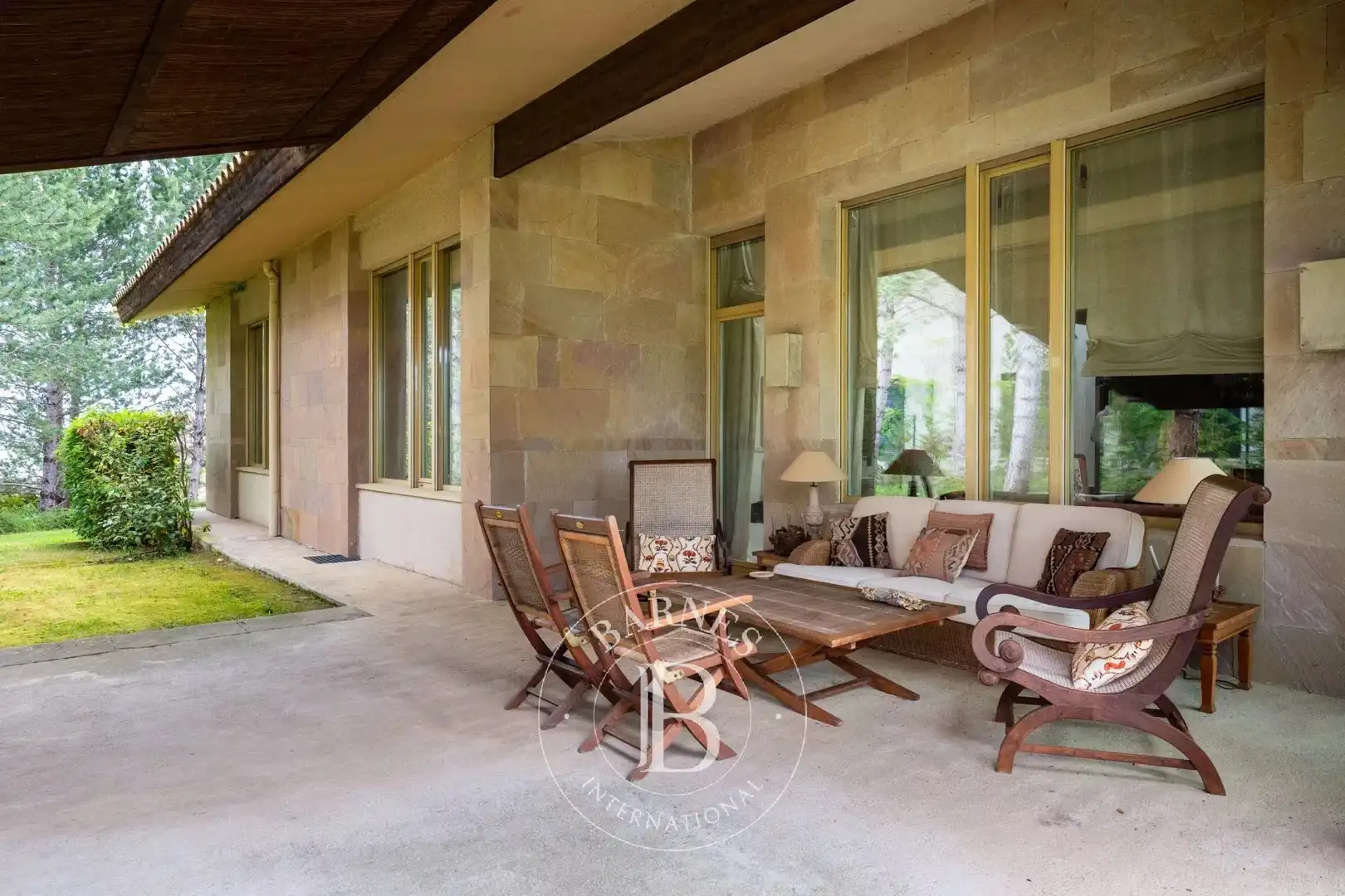 Terraza de Casa o chalet en venta en  Pamplona / Iruña con Aire acondicionado, Calefacción y Jardín privado