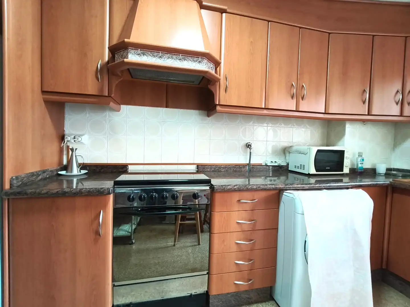 Cocina de Piso en venta en Alcoy / Alcoi con Aire acondicionado, Trastero y Amueblado