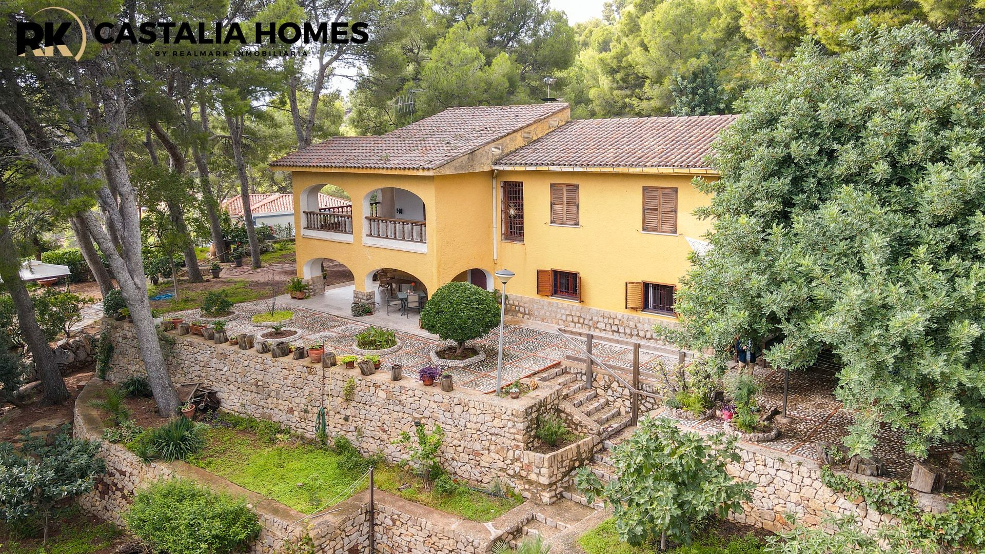 Exterior view of House or chalet for sale in Benicasim / Benicàssim  with Private garden, Terrace and Swimming Pool