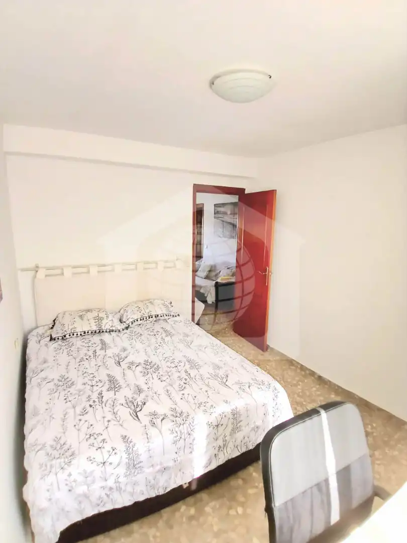 Bedroom of Flat for rent in Málaga  with Furnished