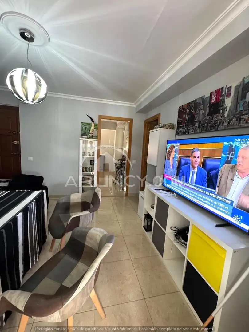 Sala de estar de Piso de alquiler en Alcalá de Guadaira con Aire acondicionado, Terraza y Amueblado
