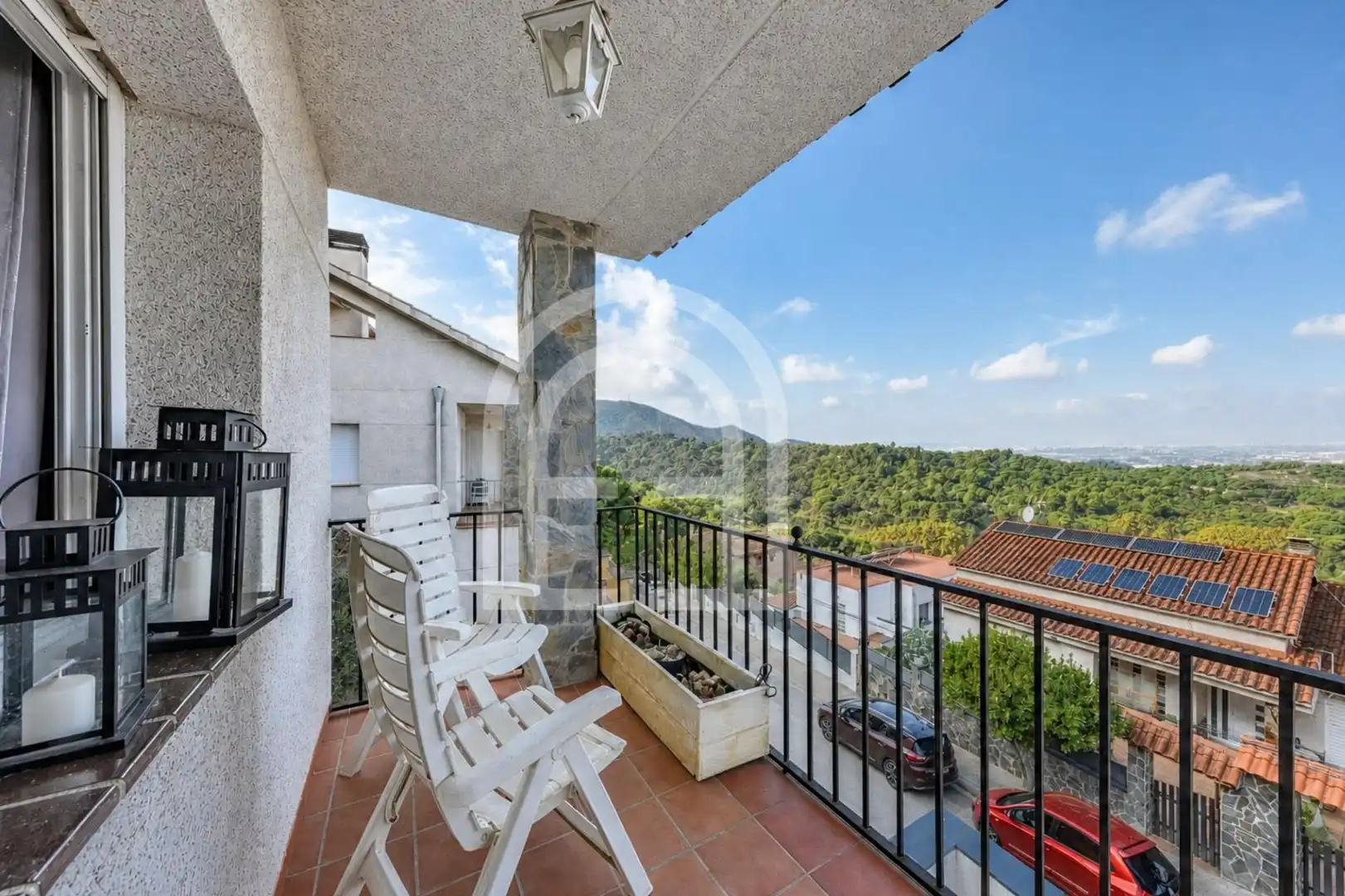 Terraza de Casa o chalet en venta en Sant Fost de Campsentelles con Calefacción, Jardín privado y Terraza