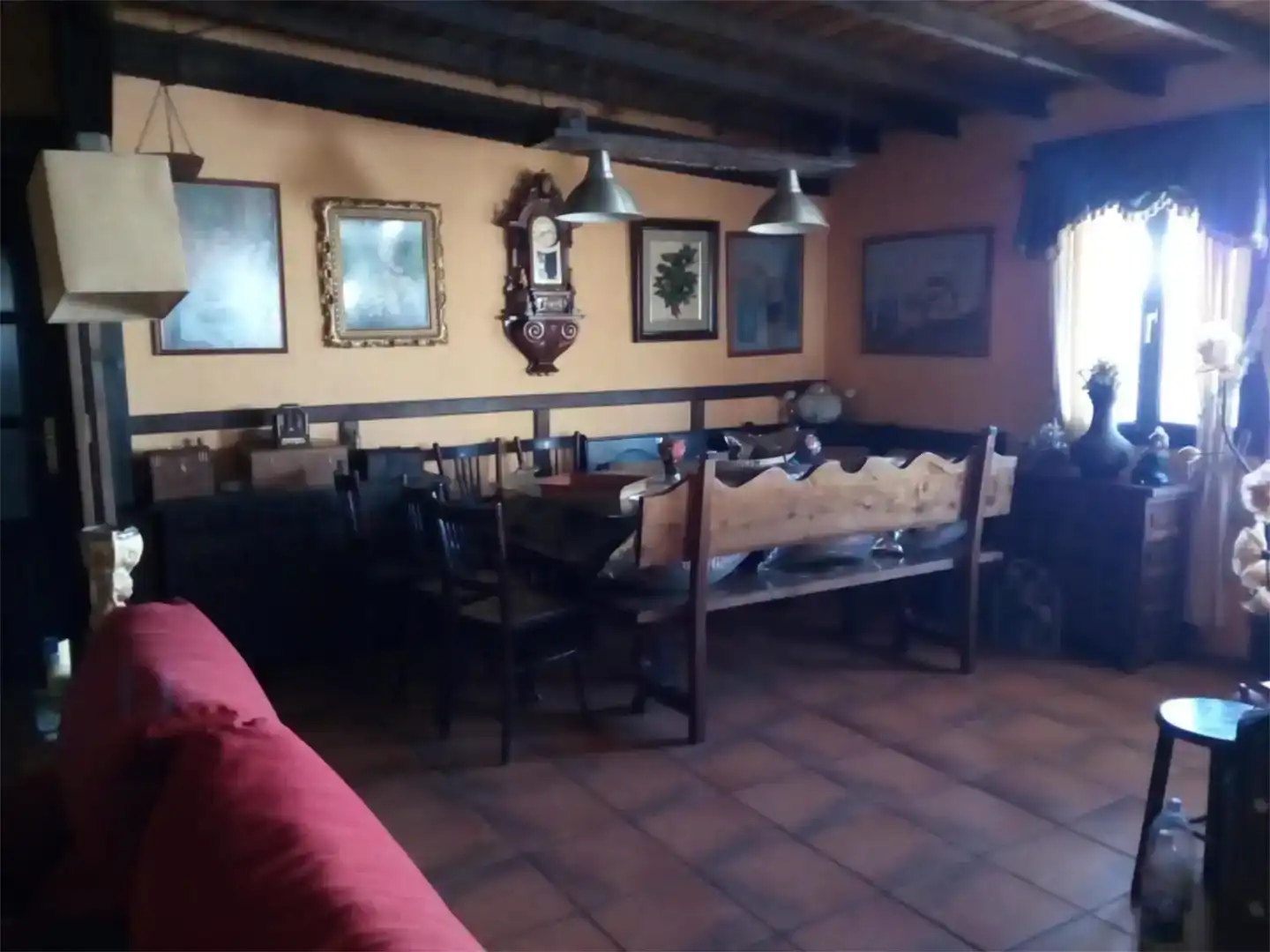 Dining room of Flat for rent in Gradefes