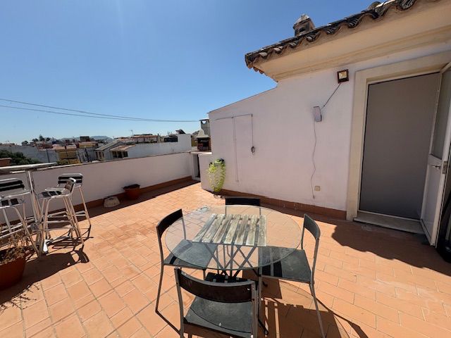 Terrace of Single-family semi-detached for sale in Algeciras  with Air Conditioner, Terrace and Furnished
