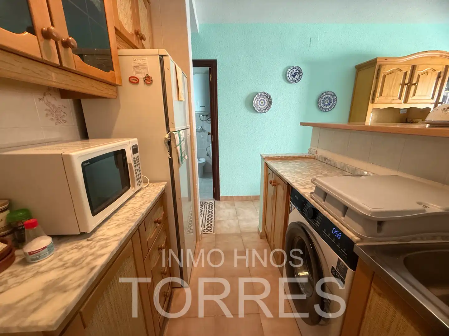 Cuina de Apartament en venda en Peñíscola / Peníscola amb Aire condicionat, Terrassa i Piscina comunitària