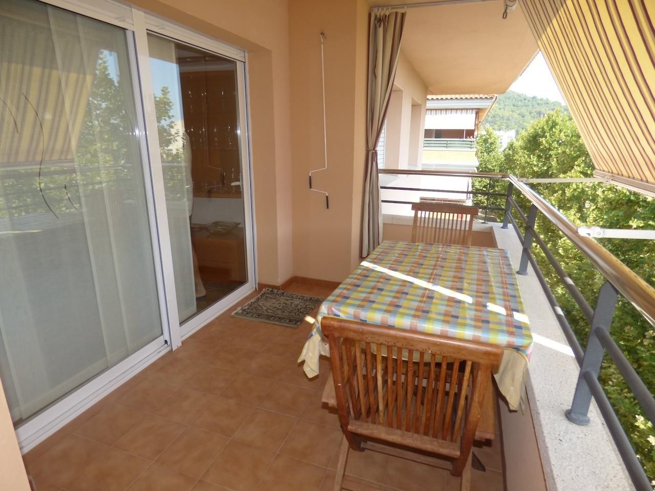 Balcony of Duplex for sale in Malgrat de Mar  with Air Conditioner, Parquet flooring and Terrace