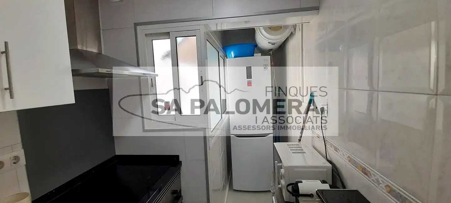 Kitchen of Flat for sale in Blanes  with Air Conditioner, Parquet flooring and Balcony